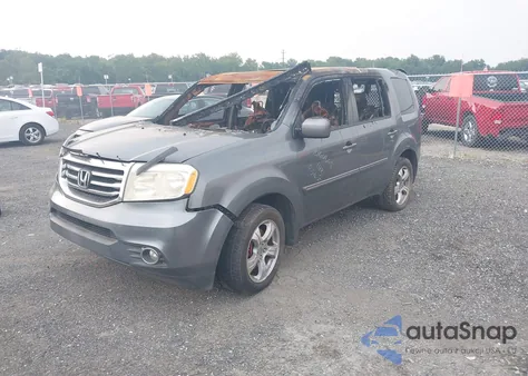 2012 Honda Pilot Exln из США, поврежденный, VIN 5FNYF4H75CB003704